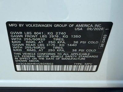 2027 Volkswagen Atlas SEL R-Line