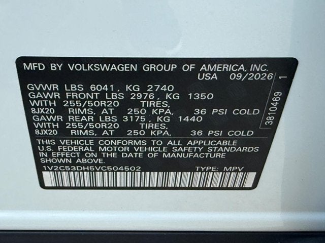 2027 Volkswagen Atlas SEL R-Line
