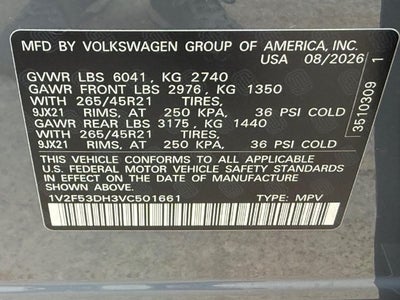 2027 Volkswagen Atlas SEL Premium R-Line