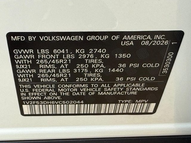 2027 Volkswagen Atlas SEL Premium R-Line