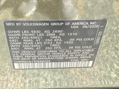 2026 Volkswagen Atlas 2.0T SEL Premium R-Line