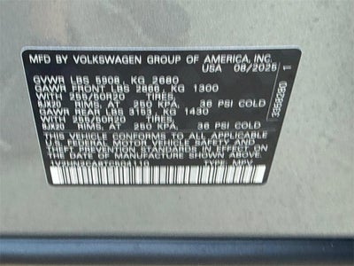 2026 Volkswagen Atlas 2.0T SE w/Technology