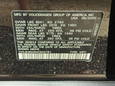 2027 Volkswagen Atlas SE w/Technology