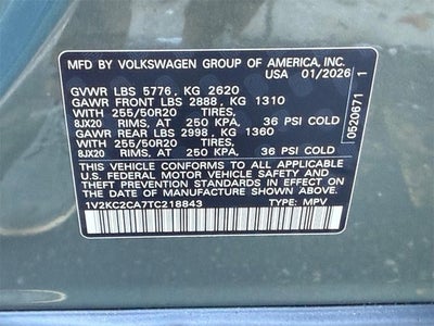 2026 Volkswagen Atlas Cross Sport 2.0T SE w/Technology