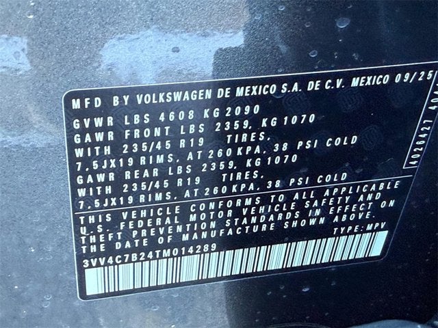 2026 Volkswagen Taos SEL