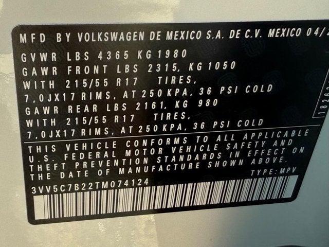 2026 Volkswagen Taos S