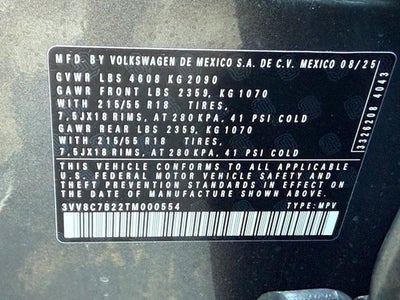 2026 Volkswagen Taos S