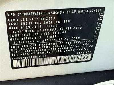 2025 Volkswagen Tiguan S