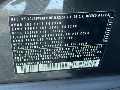 2026 Volkswagen Tiguan SE