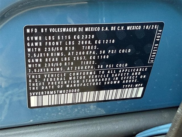 2026 Volkswagen Tiguan SE