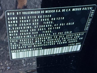 2026 Volkswagen Tiguan SE R-Line Black