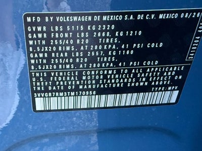 2026 Volkswagen Tiguan SE R-Line Black