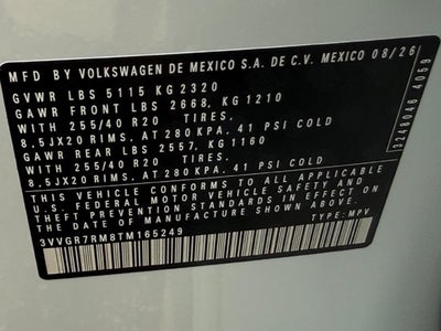 2026 Volkswagen Tiguan SE R-Line Black
