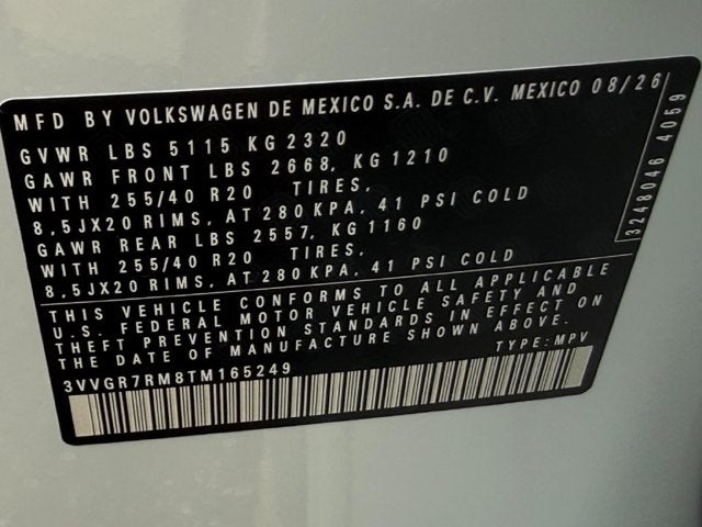 2026 Volkswagen Tiguan SE R-Line Black