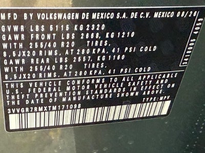 2026 Volkswagen Tiguan SE R-Line Black