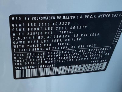 2026 Volkswagen Tiguan SE