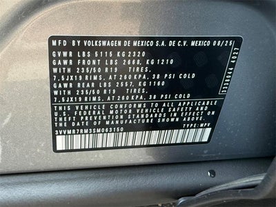 2025 Volkswagen Tiguan SE