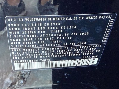 2026 Volkswagen Tiguan SE