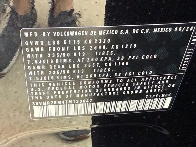 2026 Volkswagen Tiguan SE