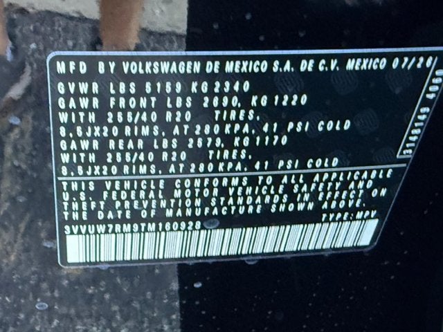 2026 Volkswagen Tiguan SEL R-Line Turbo