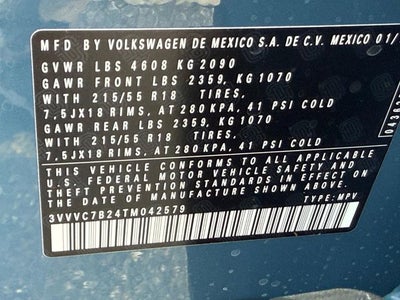 2026 Volkswagen Taos SE