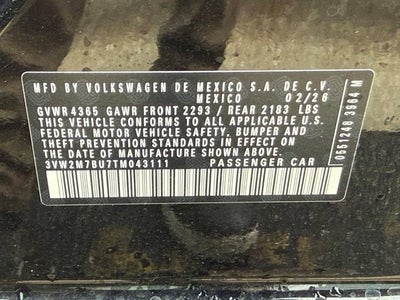 2026 Volkswagen Jetta GLI Autobahn