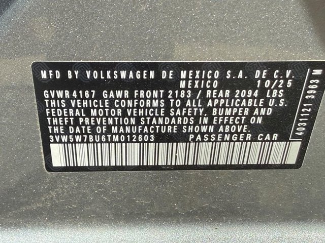 2026 Volkswagen Jetta S