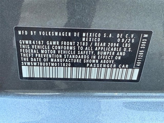 2026 Volkswagen Jetta S