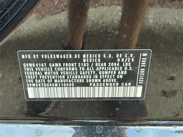 2025 Volkswagen Jetta S