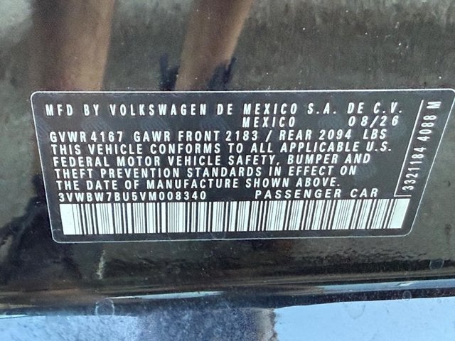 2027 Volkswagen Jetta Sport