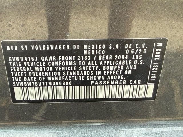 2026 Volkswagen Jetta Sport