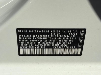 2025 Volkswagen Jetta Sport