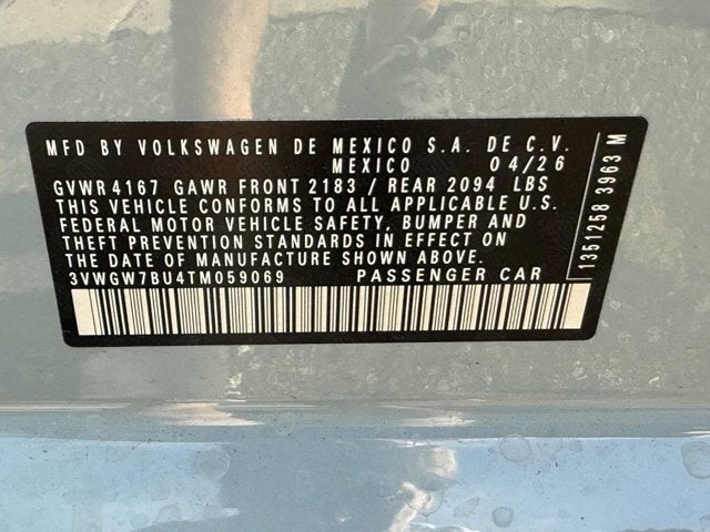 2026 Volkswagen Jetta SEL