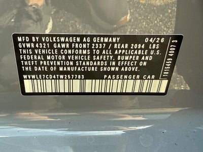 2026 Volkswagen Golf GTI S