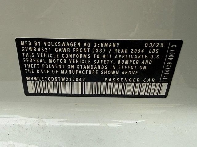 2026 Volkswagen Golf GTI S