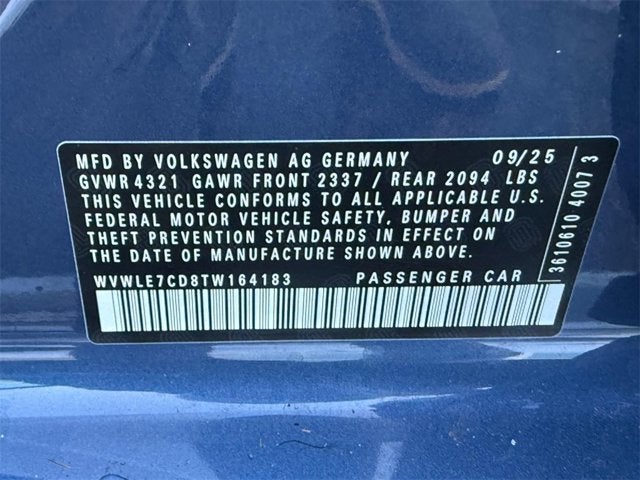 2026 Volkswagen Golf GTI S