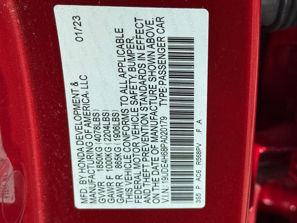 2023 Acura Integra A-Spec Tech Package