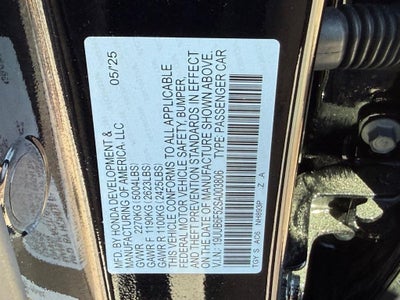 2025 Acura TLX A-Spec Package SH-AWD