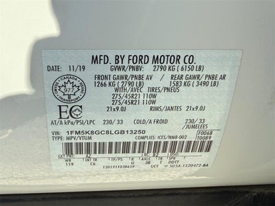 2020 Ford Explorer ST