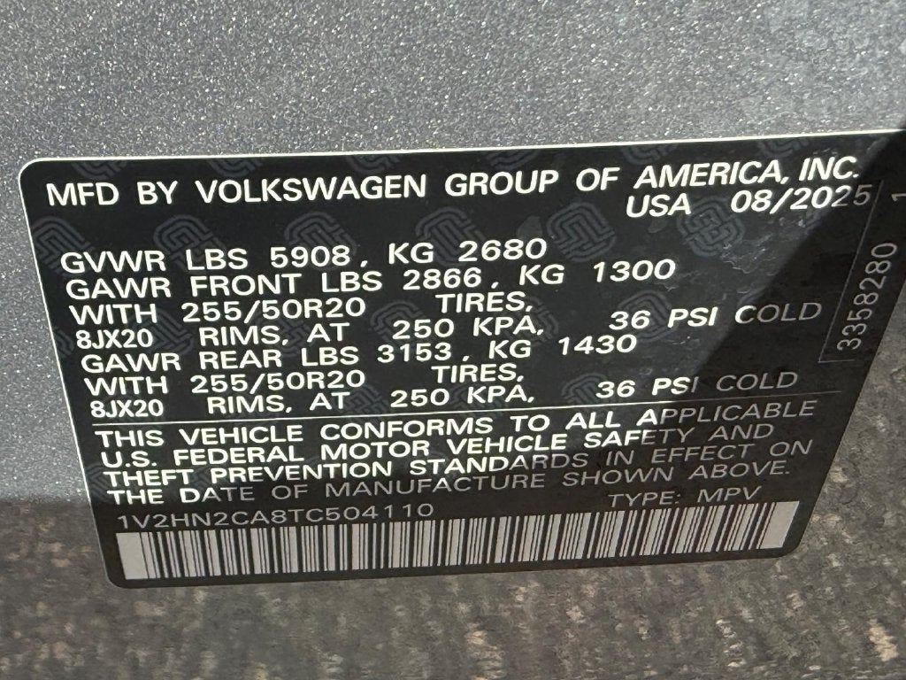 2026 Volkswagen Atlas SE w/Technology
