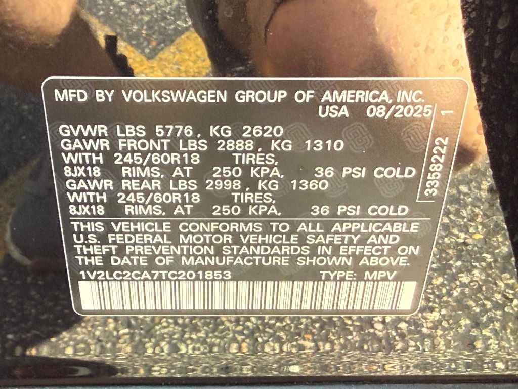 2026 Volkswagen Atlas Cross Sport 2.0T SE