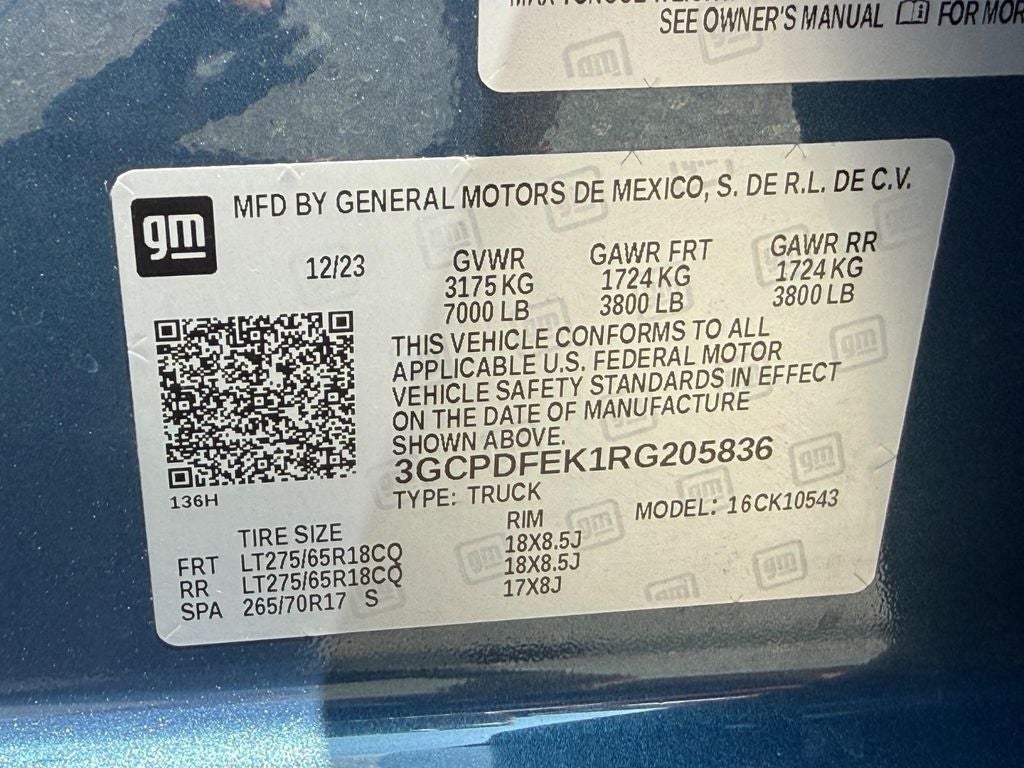 2024 Chevrolet Silverado 1500 LT Trail Boss