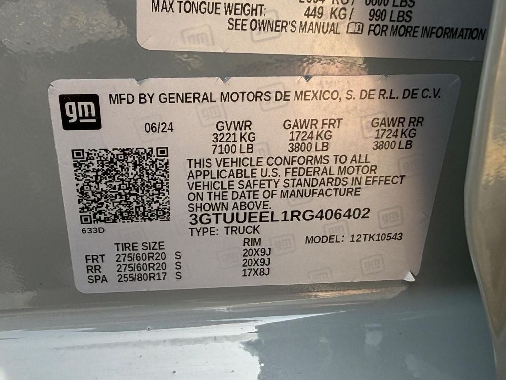 2024 GMC Sierra 1500 AT4