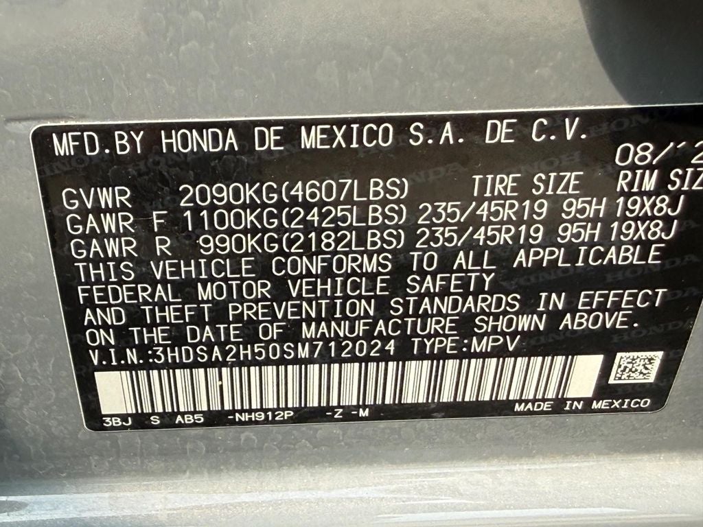2025 Acura ADX A-Spec Package