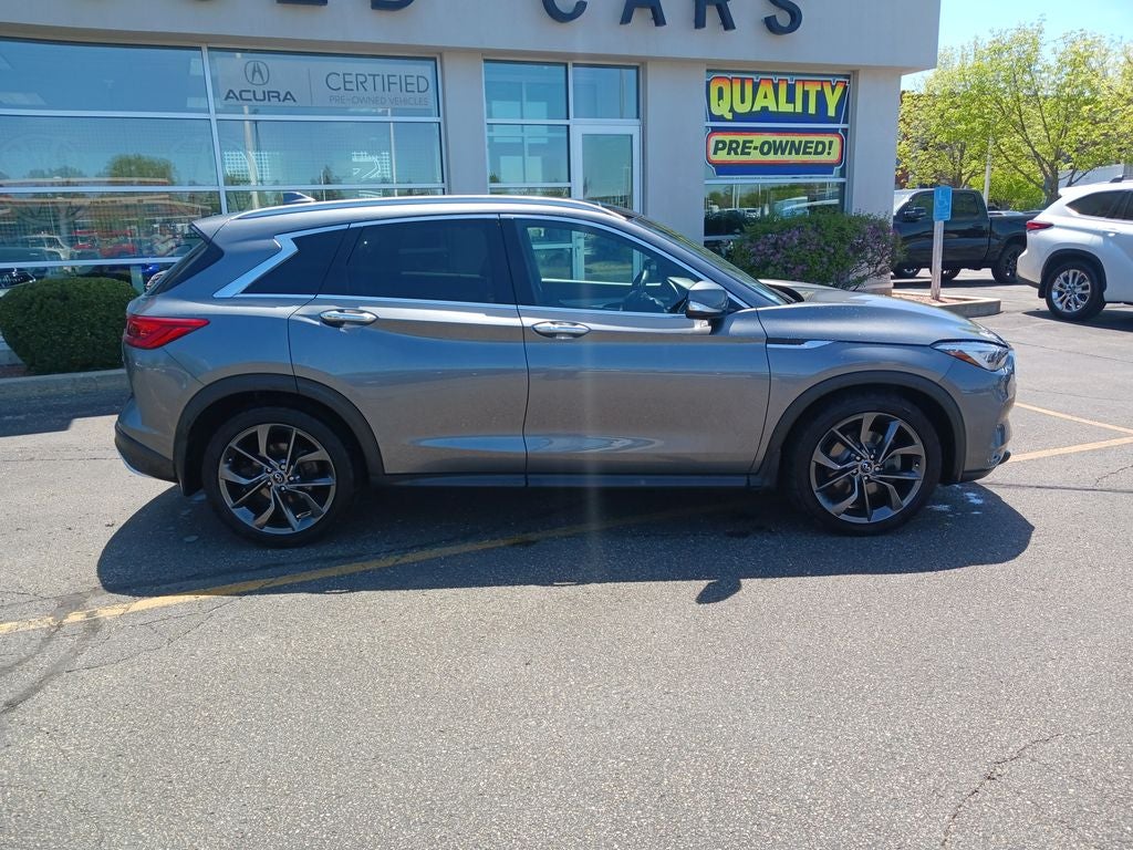 Used 2019 INFINITI QX50 Essential with VIN 3PCAJ5M31KF103435 for sale in Middleton, WI