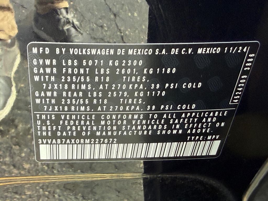 2024 Volkswagen Tiguan 2.0T Wolfsburg Edition