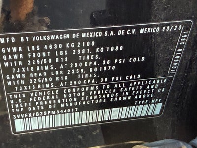 2023 Volkswagen Taos 1.5T S