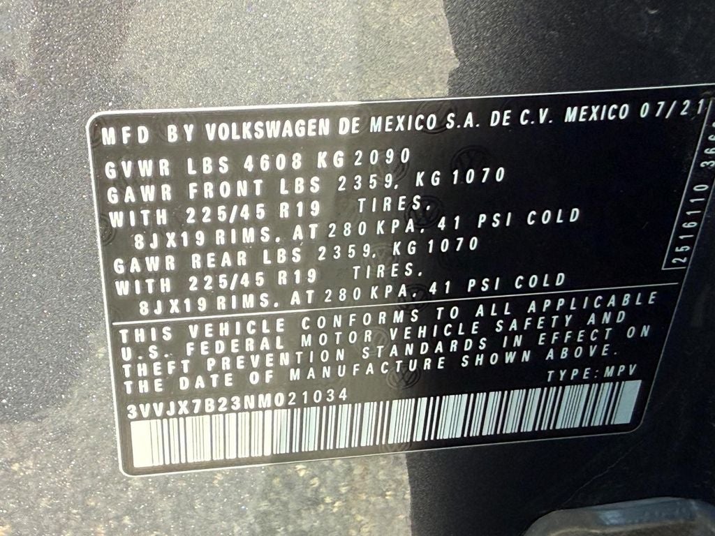 2022 Volkswagen Taos 1.5T SEL