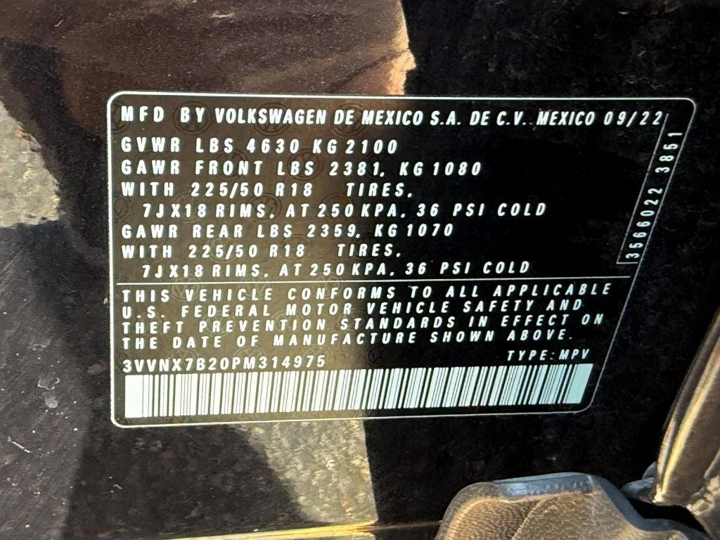 2023 Volkswagen Taos 1.5T SE