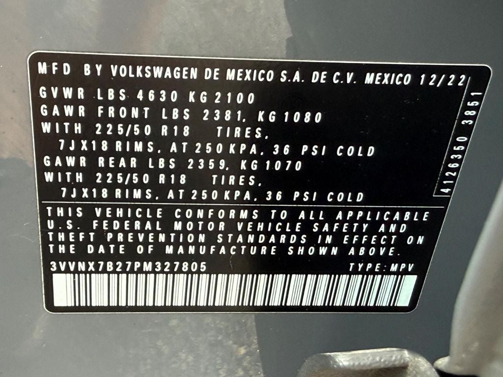 2023 Volkswagen Taos 1.5T SE